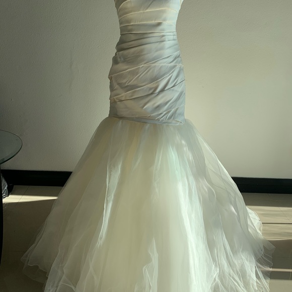 NWT Vera Wang Strapless Ivory Dress - Picture 14 of 14